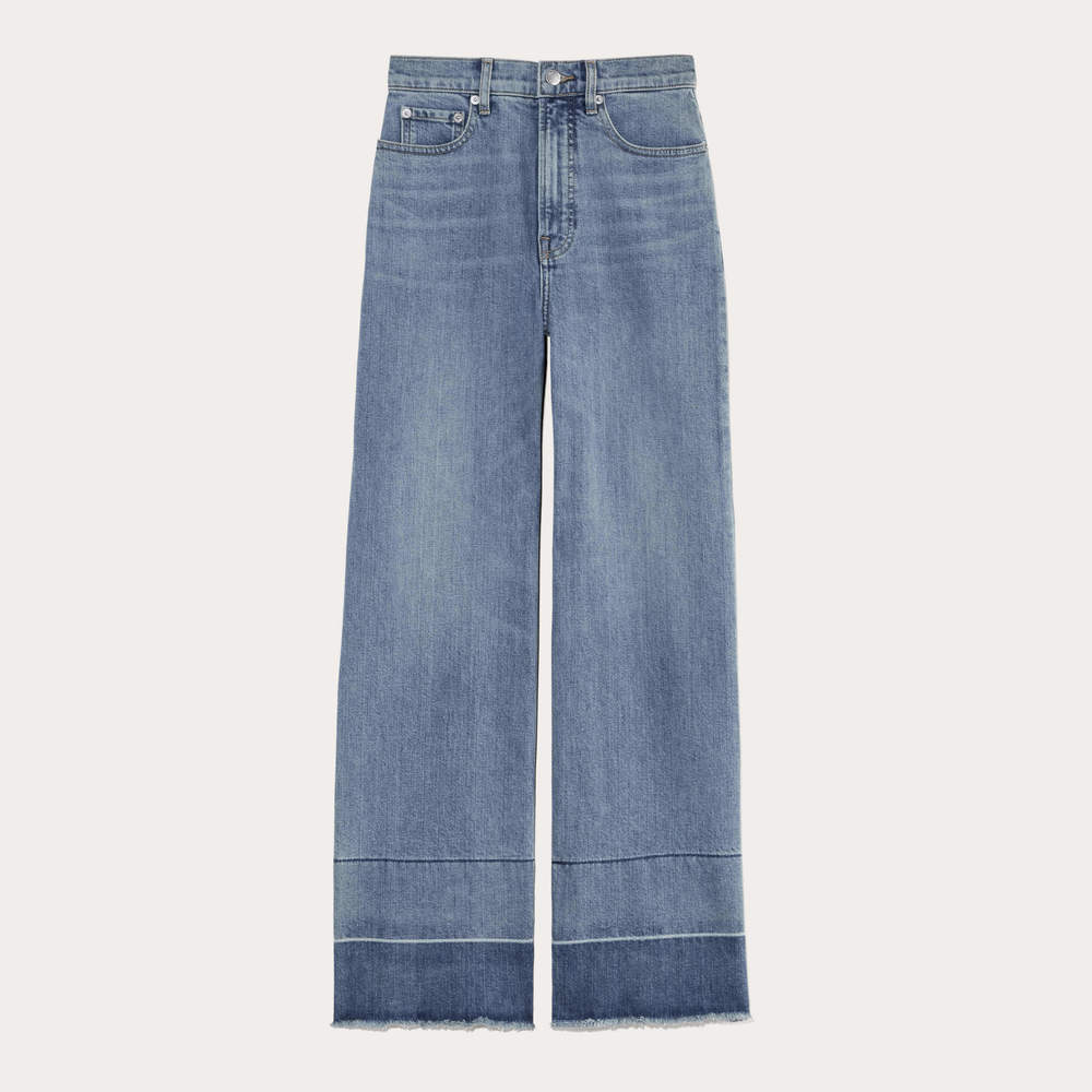 Everlane Women's Way-High® Sailor Jean in Tint Blue, Size 29 NWT